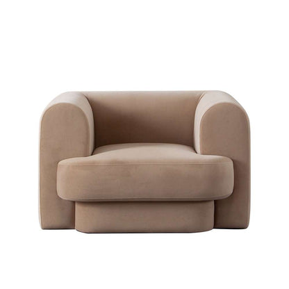 Diamond Sofa - Form Chair in Camel Performance Velvet - FORMCHCA veiw 1