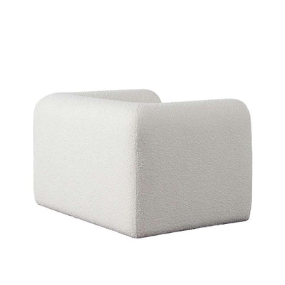 Diamond Sofa - Form Chair in Ivory Boucle Fabric - FORMCHIV veiw 10