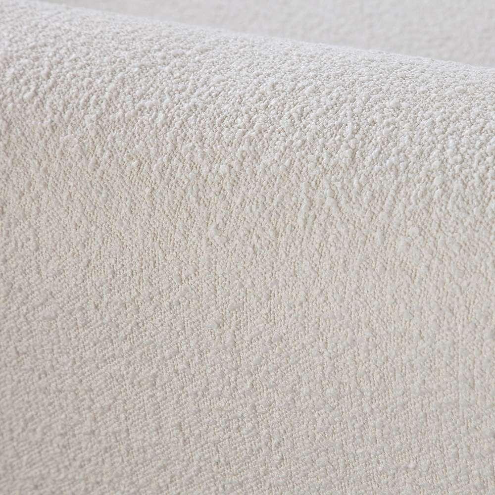 Diamond Sofa - Form Sofa in Ivory Boucle Fabric w/ (2) Accent Pillow Balls - FORMSOIV veiw 5