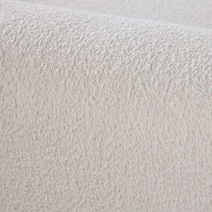 Diamond Sofa - Form Sofa in Ivory Boucle Fabric w/ (2) Accent Pillow Balls - FORMSOIV veiw 5