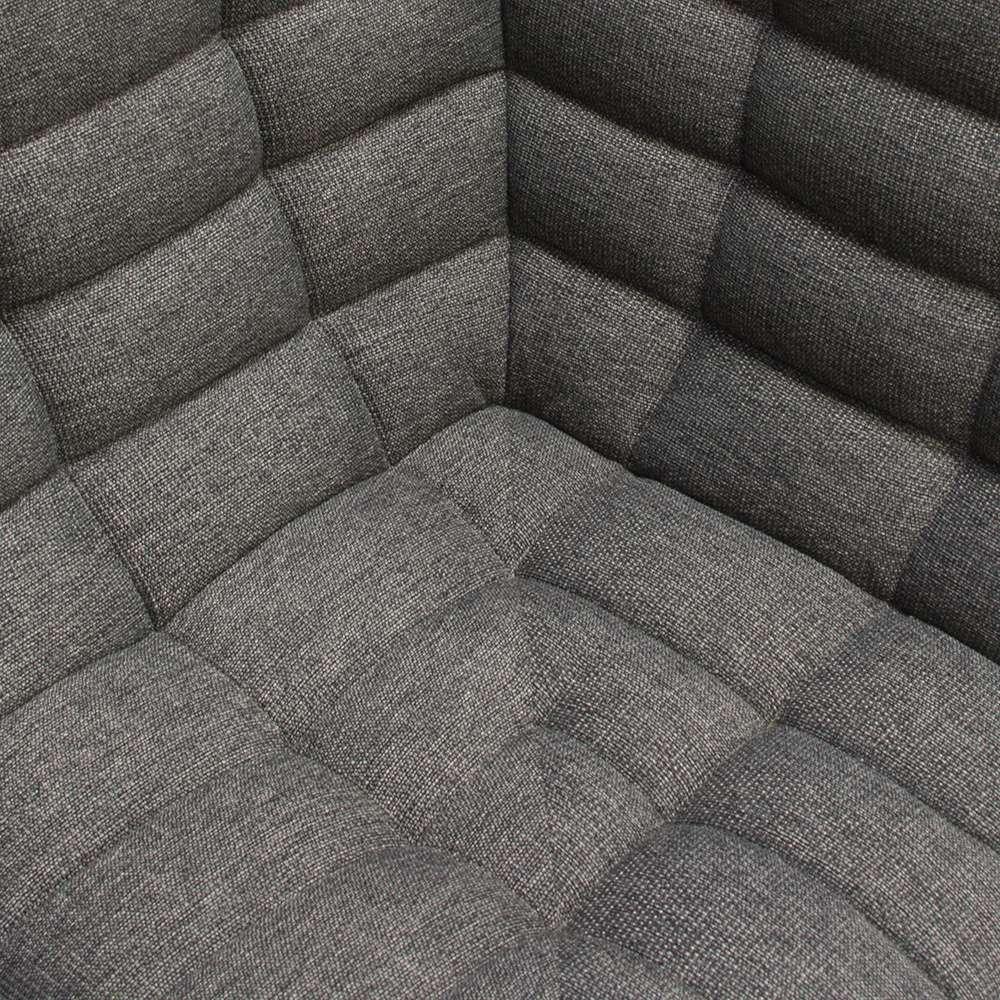 Diamond Sofa - Marshall 3PC Corner Modular Sectional w/ Scooped Seat in Grey Fabric - MARSHALL3PCGR veiw 11