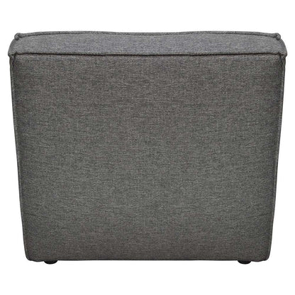 Diamond Sofa - Marshall 5PC Corner Modular Sectional w/ Scooped Seat in Grey Fabric - MARSHALL5PCGR veiw 10