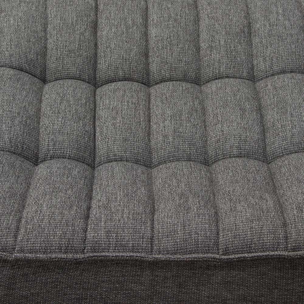 Diamond Sofa - Marshall Scooped Seat Ottoman in Grey Fabric - MARSHALLOTGR veiw 5