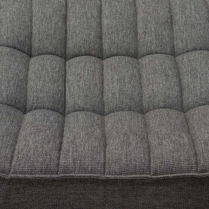 Diamond Sofa - Marshall Scooped Seat Ottoman in Grey Fabric - MARSHALLOTGR veiw 5
