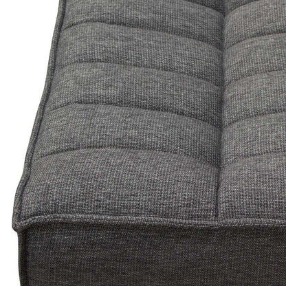 Diamond Sofa - Marshall Scooped Seat Ottoman in Grey Fabric - MARSHALLOTGR veiw 6