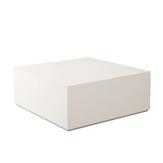 Diamond Sofa - Montage Square Cocktail Table in Ivory Faux Cement Finish - MONTAGESCTIV veiw 2