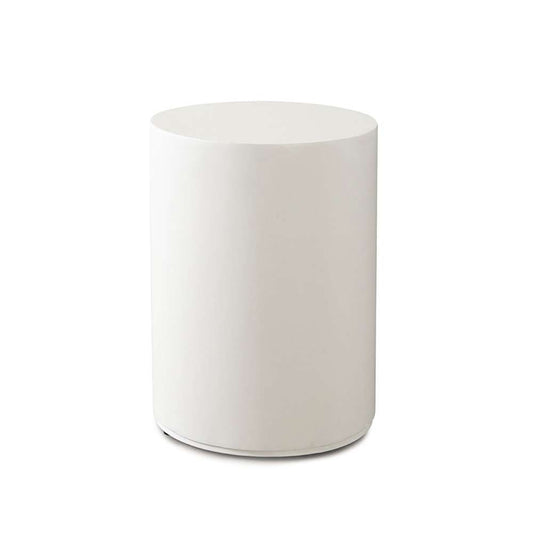 Diamond Sofa - Montage Round End Table in Ivory Faux Cement Finish - MONTAGERETIV veiw 1