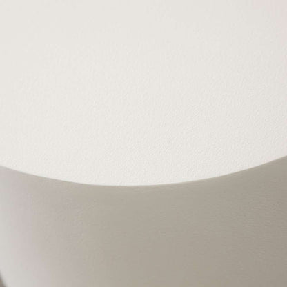 Diamond Sofa - Montage Round End Table in Ivory Faux Cement Finish - MONTAGERETIV veiw 3