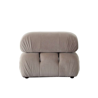 Diamond Sofa - Paloma Armless Chair in Mink Tan Velvet - PALOMAACTN veiw 12