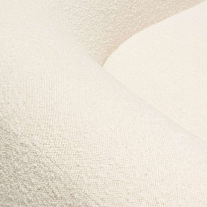 Diamond Sofa - Pascal Sofa in Bone Boucle Textured Fabric w/ Contoured Arms & Back - PASCALSOBO veiw 5