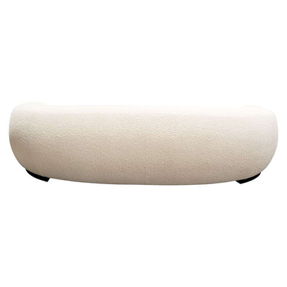 Diamond Sofa - Pascal Sofa in Bone Boucle Textured Fabric w/ Contoured Arms & Back - PASCALSOBO veiw 13