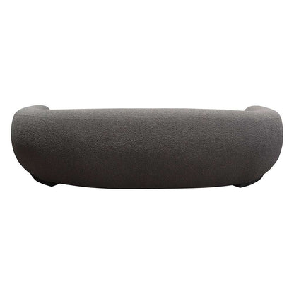 Diamond Sofa - Pascal Sofa in Charcoal Boucle Textured Fabric w/ Contoured Arms & Back - PASCALSOCC veiw 12
