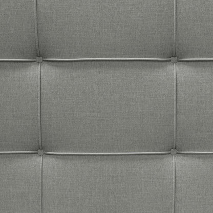 Diamond Sofa - Beverly Queen Bed with Integrated Footboard Storage Unit & Accent Wings in Grey Fabric - BEVERLYGRQUBED veiw 8