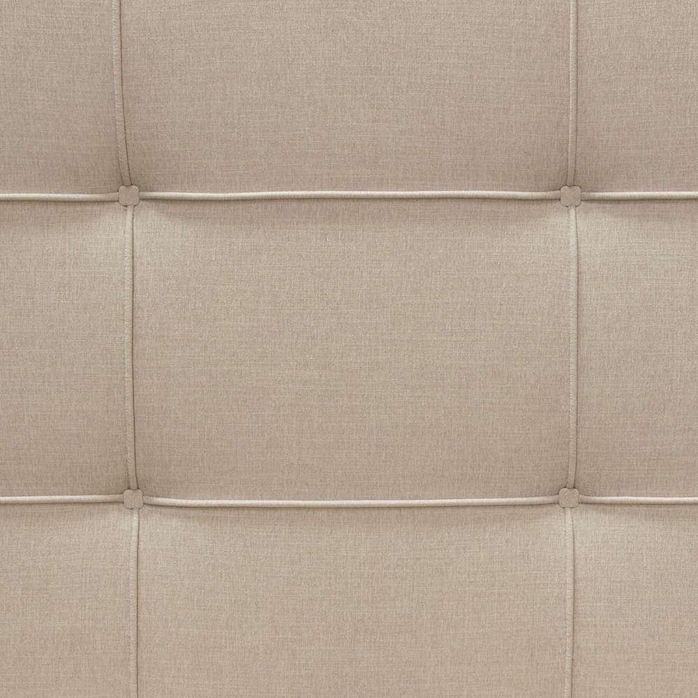 Diamond Sofa - Beverly Queen Bed with Integrated Footboard Storage Unit & Accent Wings in Sand Fabric - BEVERLYSDQUBED veiw 8