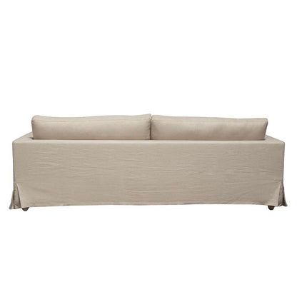 Diamond Sofa - Savannah Slip-Cover Sofa in Sand Natural Linen - SAVANNAHSOSD veiw 8