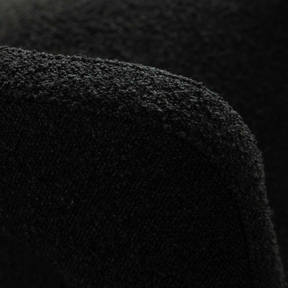 Diamond Sofa - Scout Dining/Accent Chair in Black Boucle Fabric - SCOUTCHBL veiw 4