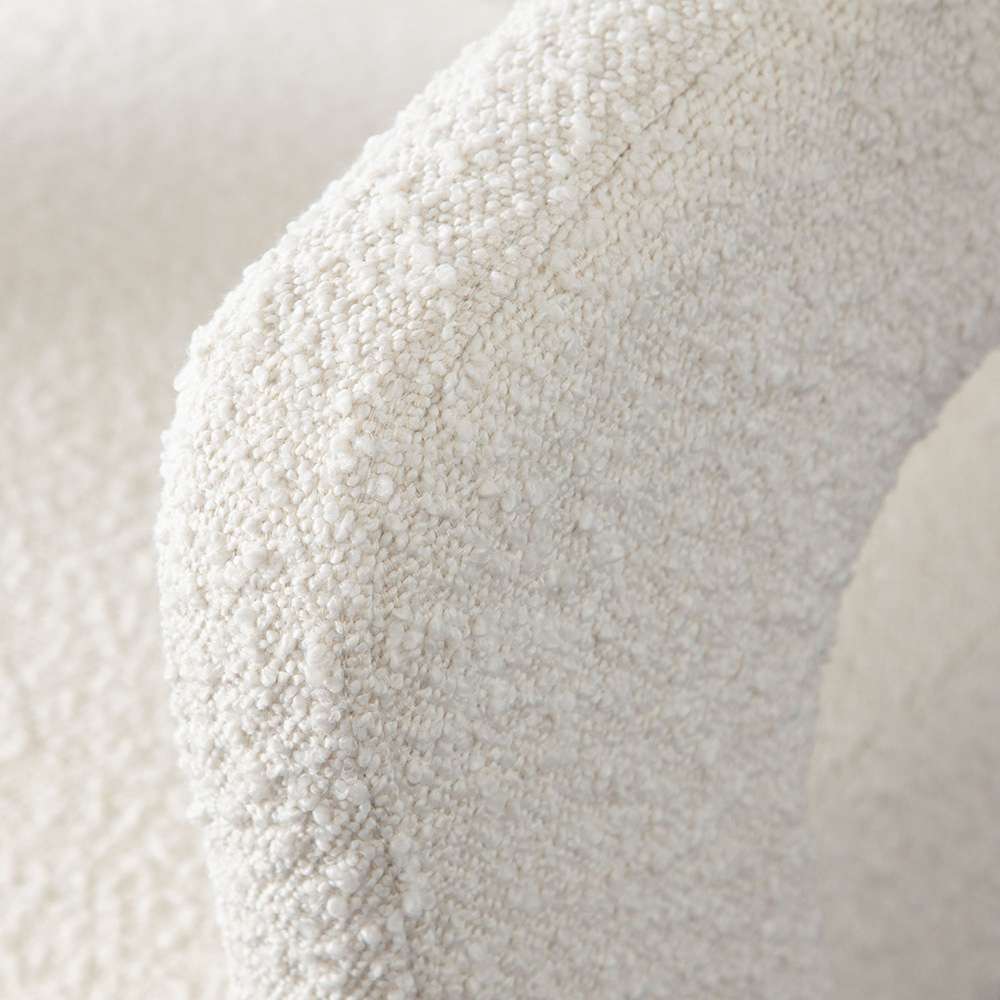 Diamond Sofa - Scout Dining/Accent Chair in Ivory Boucle Fabric - SCOUTCHIV veiw 7
