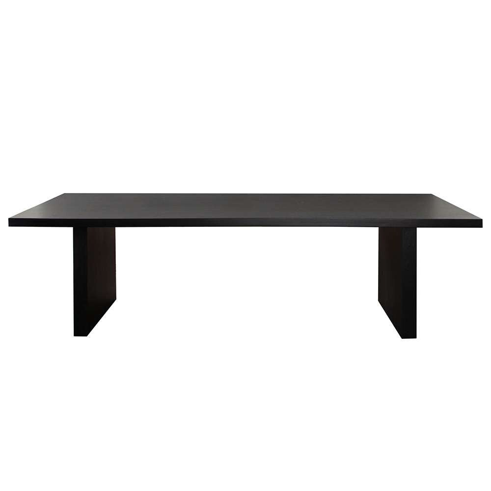 Diamond Sofa - Sonoma 110in Wood Dining Table in Black Finish - SONOMA3-110DTBL veiw 1