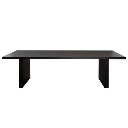 Diamond Sofa - Sonoma 110in Wood Dining Table in Black Finish - SONOMA3-110DTBL veiw 1