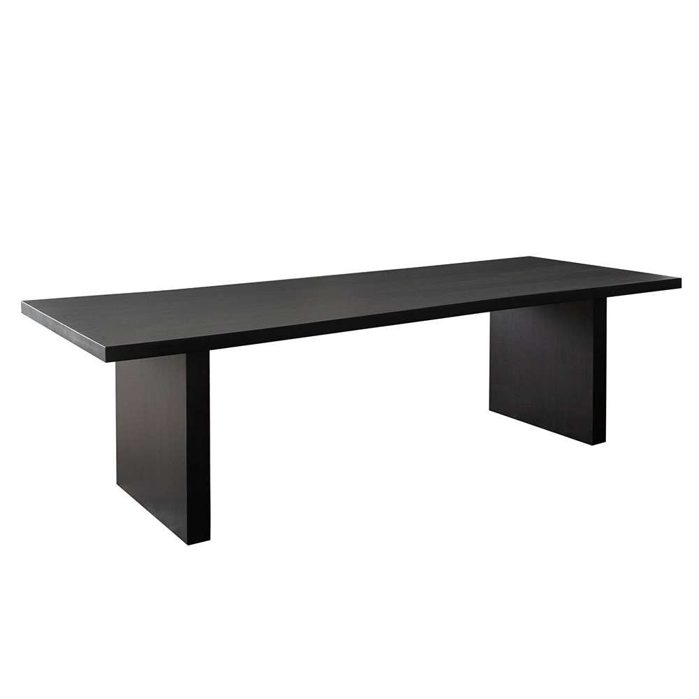 Diamond Sofa - Sonoma 110in Wood Dining Table in Black Finish - SONOMA3-110DTBL veiw 2
