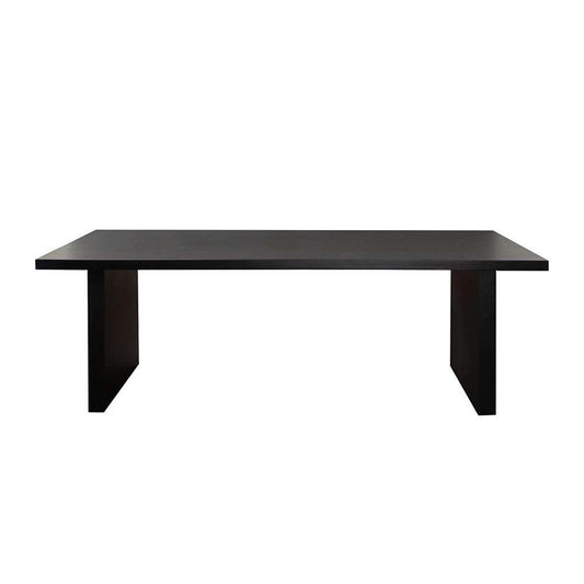 Diamond Sofa - Sonoma 80in Wood Dining Table in Black Finish - SONOMA3-80DTBL veiw 1