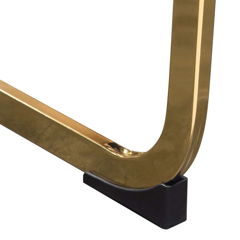 Diamond Sofa - Vogue Dining Chairs in Black Velvet with Polished Gold Metal Base (Set of 2) - VOGUE2DCBL2PK veiw 5