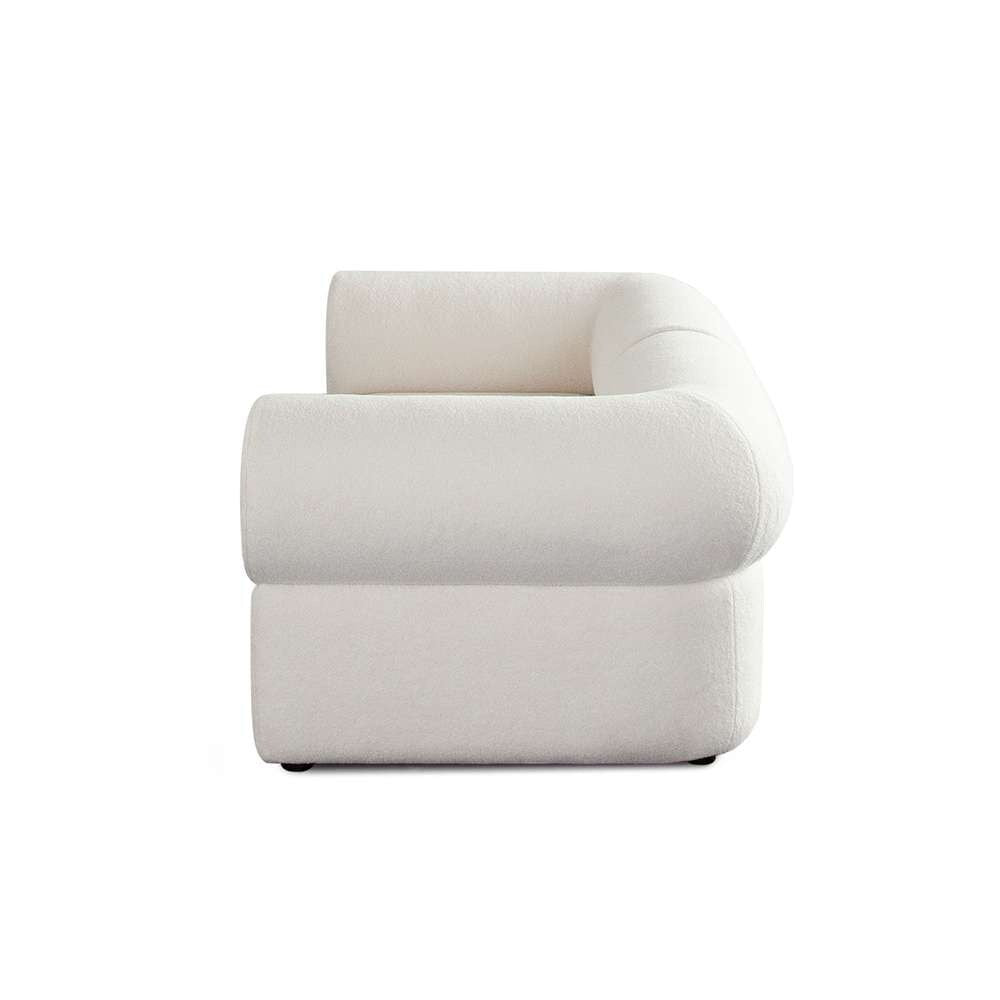 Diamond Sofa - Zia 2PC Modular Sofa in Ivory Sherpa Fabric - ZIA2SCIV veiw 10