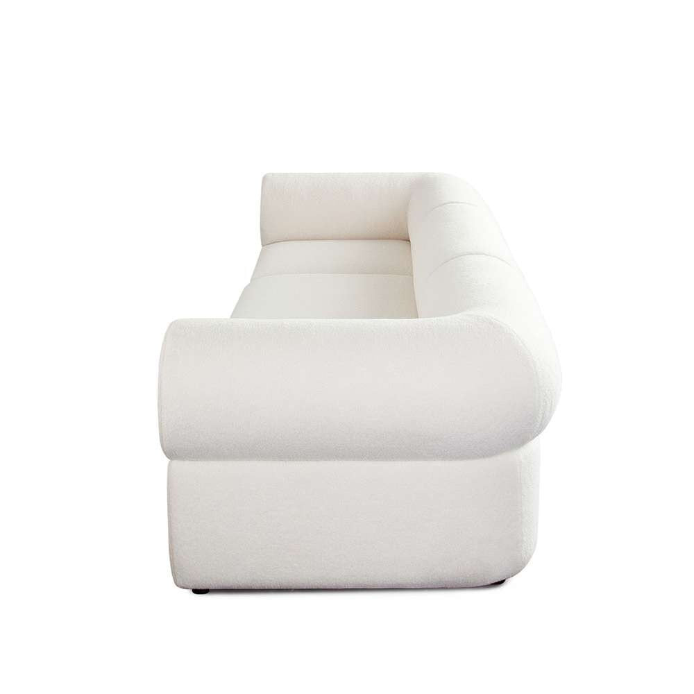 Diamond Sofa - Zia 3PC Modular Sofa in Ivory Sherpa Fabric - ZIA2SC1ACIV veiw 10