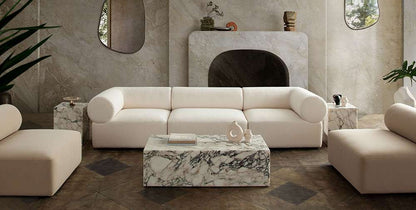 Diamond Sofa - Zia 3PC Modular Sofa in Ivory Sherpa Fabric - ZIA2SC1ACIV veiw 11
