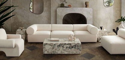 Diamond Sofa - Zia 3PC Modular Sofa in Ivory Sherpa Fabric - ZIA2SC1ACIV veiw 13