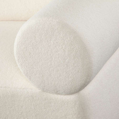 Diamond Sofa - Zia 4PC Modular Reversible Chaise Sectional in Ivory Sherpa Fabric - ZIA2SC1AC1OTIV veiw 7