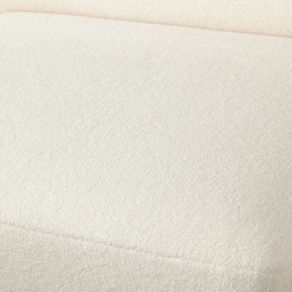 Diamond Sofa - Zia Armless Chair in Ivory Sherpa Fabric - ZIAACIV veiw 5