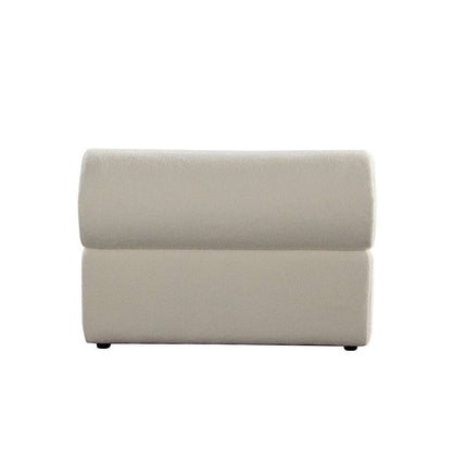 Diamond Sofa - Zia Armless Chair in Ivory Sherpa Fabric - ZIAACIV veiw 9