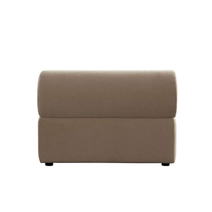 Diamond Sofa - Zia Armless Chair in Light Camel Performance Velvet Fabric - ZIAACLCA veiw 5