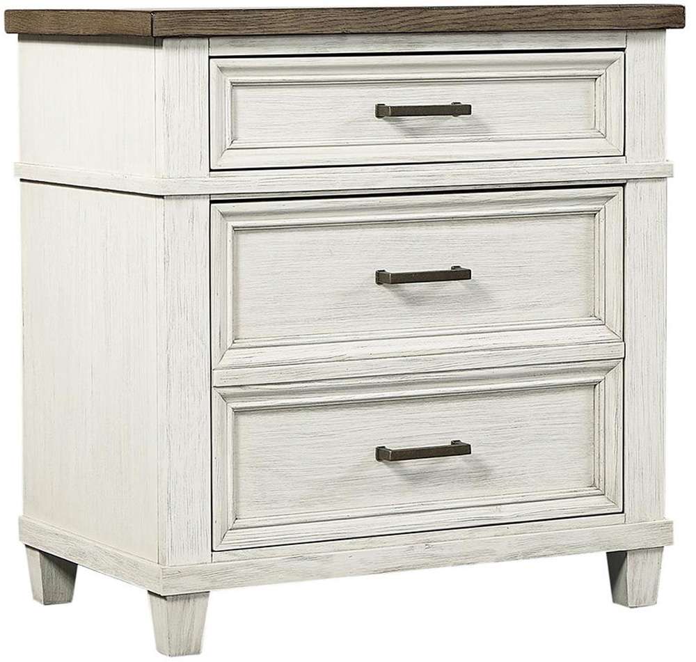 Emery Park - Caraway 2 Drawer NS in Aged Ivory Finish - I248-450-2 veiw 1