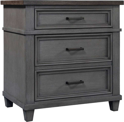 Emery Park - Caraway 2 Drawer NS in Aged Slate Finish - I248-450-SLT-2 veiw 1