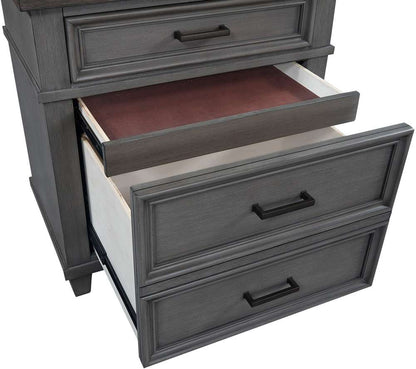 Emery Park - Caraway 2 Drawer NS in Aged Slate Finish - I248-450-SLT-2 veiw 2