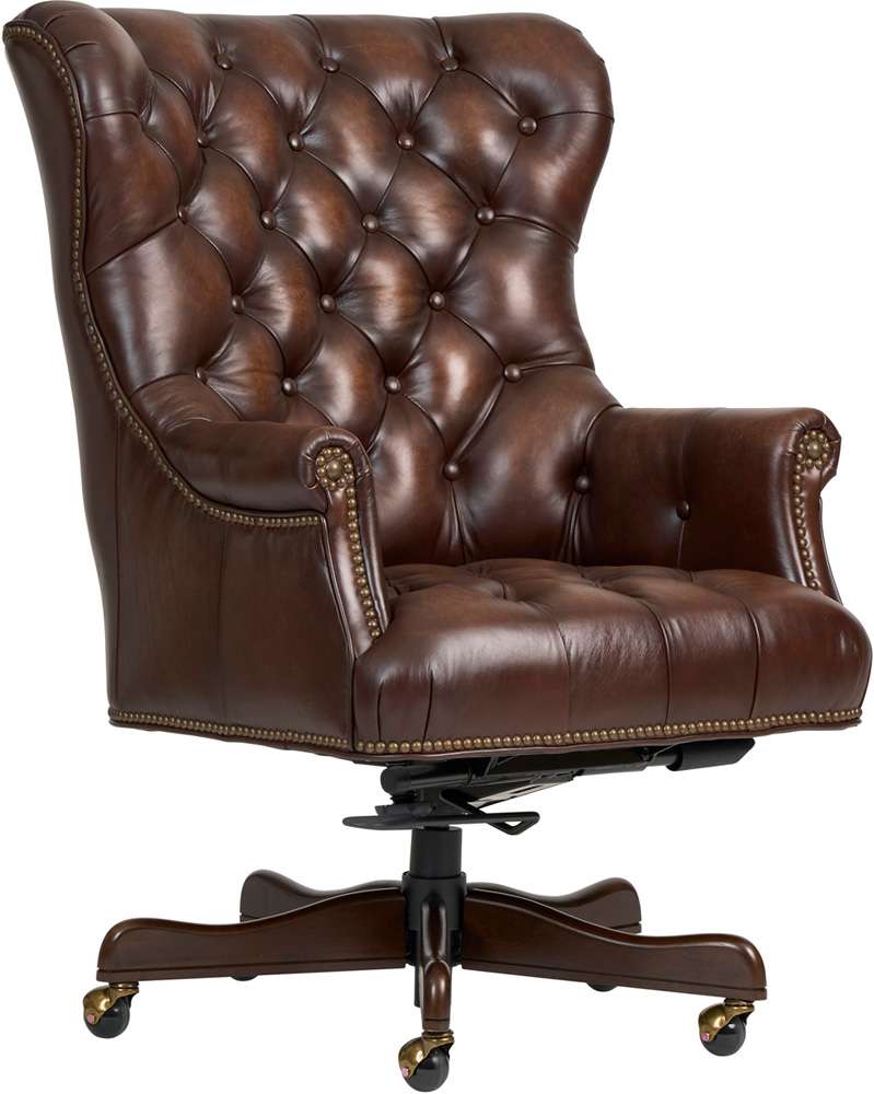 Emery Park - Jefferson Exec Chairin Burnished Umber Finish - A15-3680 veiw 1
