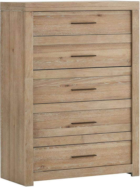 Emery Park - Modern Loft 5 Drawer Chest in Modern Khaki Finish - IML-456-KHK-1 veiw 1
