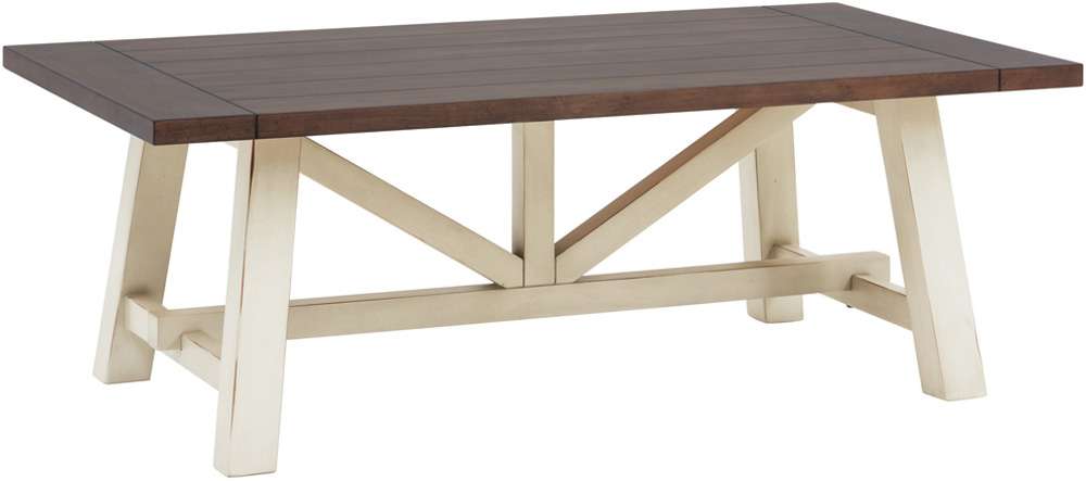 Emery Park - Pinebrook Cocktail Table in Prairie White Finish - I629-9100-PRW veiw 1