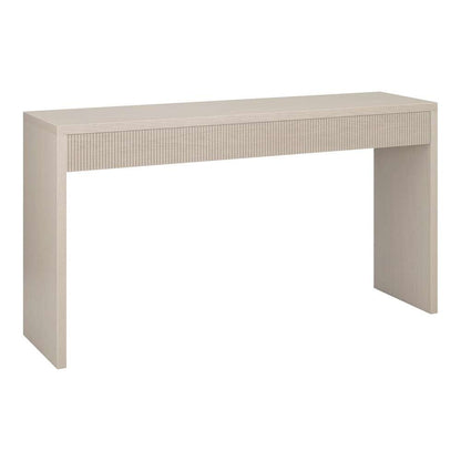Hudson & Canal - Lawrence 55in Wide Rectangular Console Table in Alder White - AT2055 veiw 1