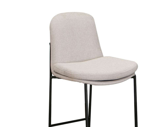 IFD - America - Wooden Frame & Metal Base, 30in Upholstered Barstool - IUP803-BST30-161 veiw 2