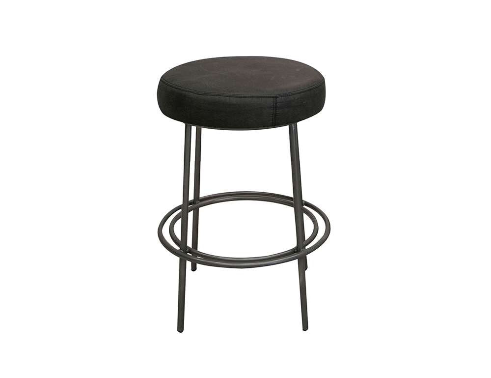 IFD - Frida - Wooden Frame & Metal Base, 24in Stool - IUP802-STL24-211 veiw 1