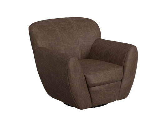 IFD - Tamesis - Wooden Frame & Metal Base, 360 Degree Swivel Accent Chair - IUP222-ACH-212 veiw 1