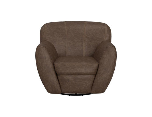 IFD - Tamesis - Wooden Frame & Metal Base, 360 Degree Swivel Accent Chair - IUP222-ACH-212 veiw 2