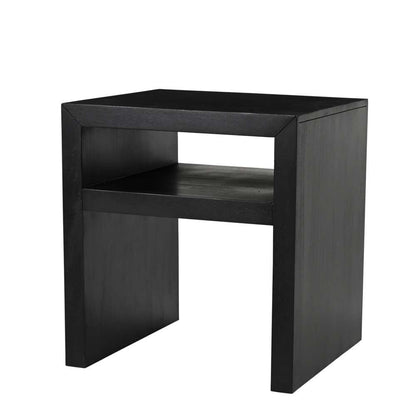 Jofran - Dev Modern Mitered Angle Solid Wood End Table with Storage Shelf - 2347-3 veiw 1