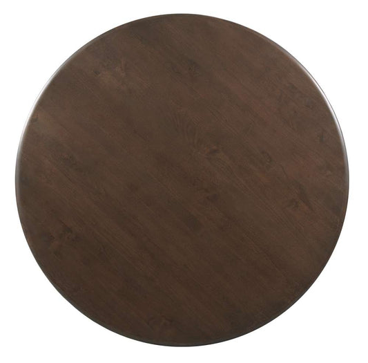 Kincaid Furniture - Kafe 44in Round Quad Table, Mocha - 317-705M veiw 3