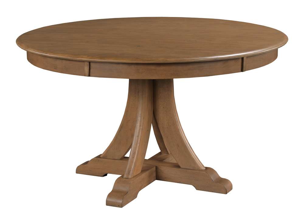 Kincaid Furniture - Kafe 54in Round Quad Table, Latte - 317-706L veiw 1