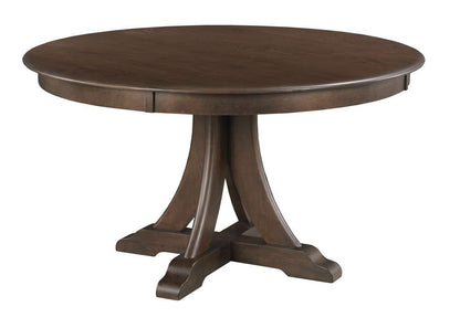 Kincaid Furniture - Kafe 54in Round Quad Table, Mocha - 317-706M veiw 1