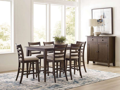 Kincaid Furniture - Kafe 60in Counter Height Table, Mocha - 317-700M veiw 2